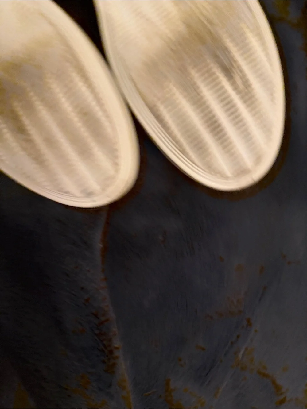 Ecco Black Leather Slip-On Sneakers with Tan Heel Tab